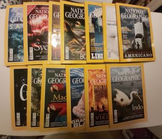 Revistas año 2000 National Geographic
