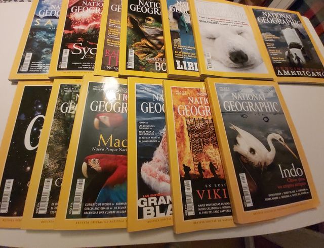 Revistas año 2000 National Geographic  