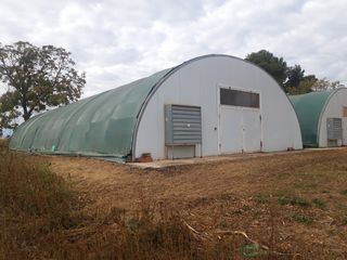 Estructura  metálica para invernaderos galvanizada