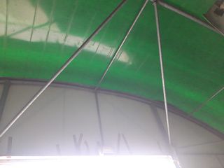 Estructura  metálica para invernaderos galvanizada