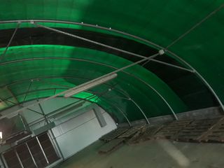 Estructura  metálica para invernaderos galvanizada