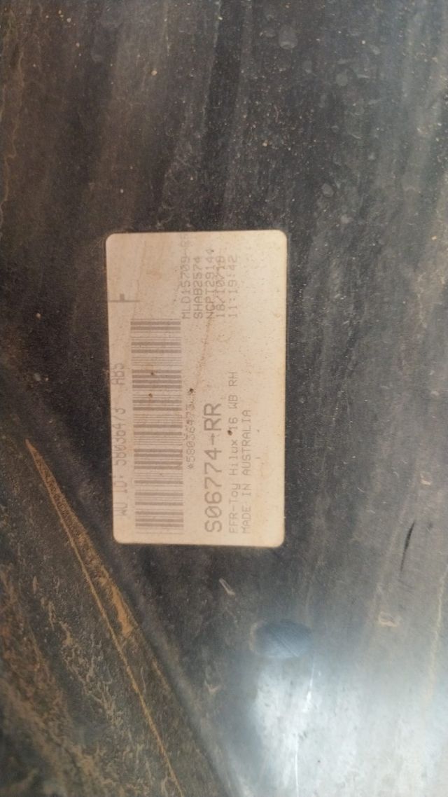 recambio toyota hilux