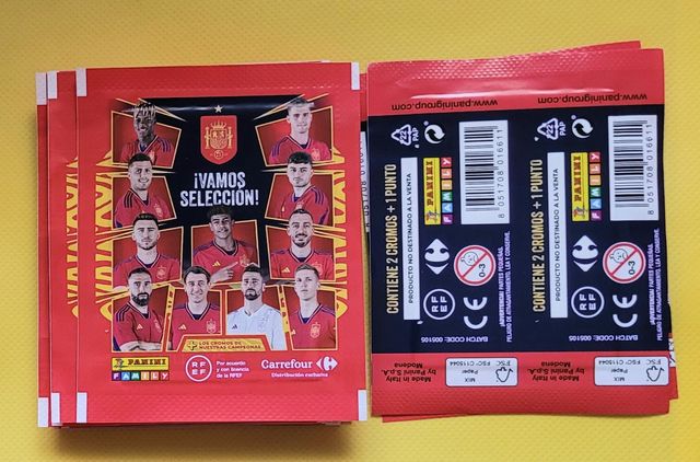 ⚽️ Muñeco jugador y cromos fútbol España ¡NUEVO!