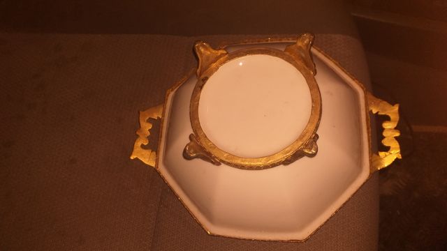 plato de cerámico antigua