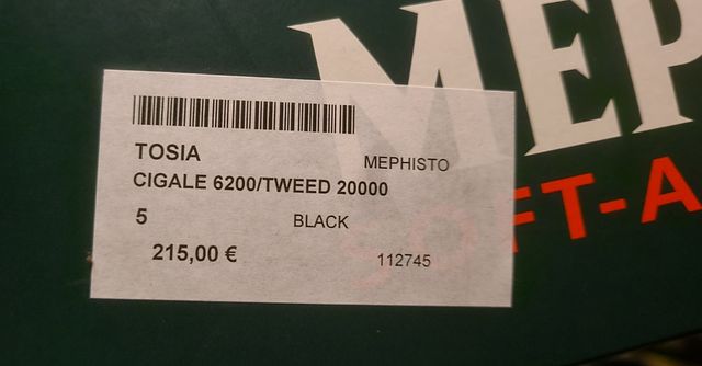 Botines Mephisto negros