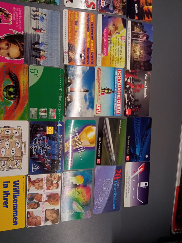 Tarjetas telefónicas de Alemania, 50 piezas