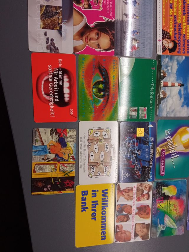 Tarjetas telefónicas de Alemania, 50 piezas