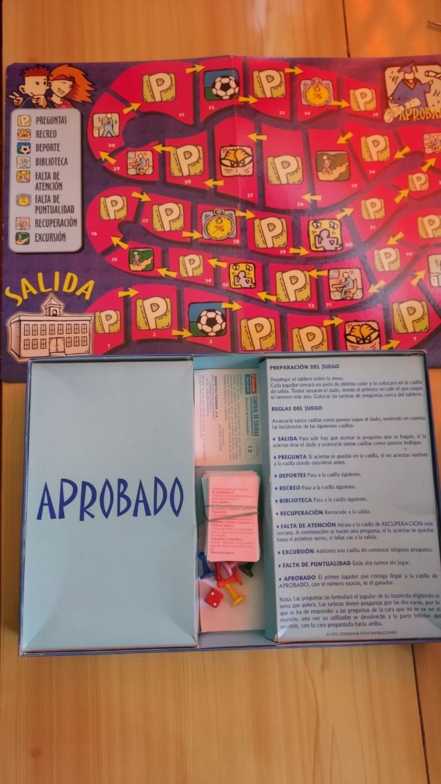 Juego de mesa Aprobado