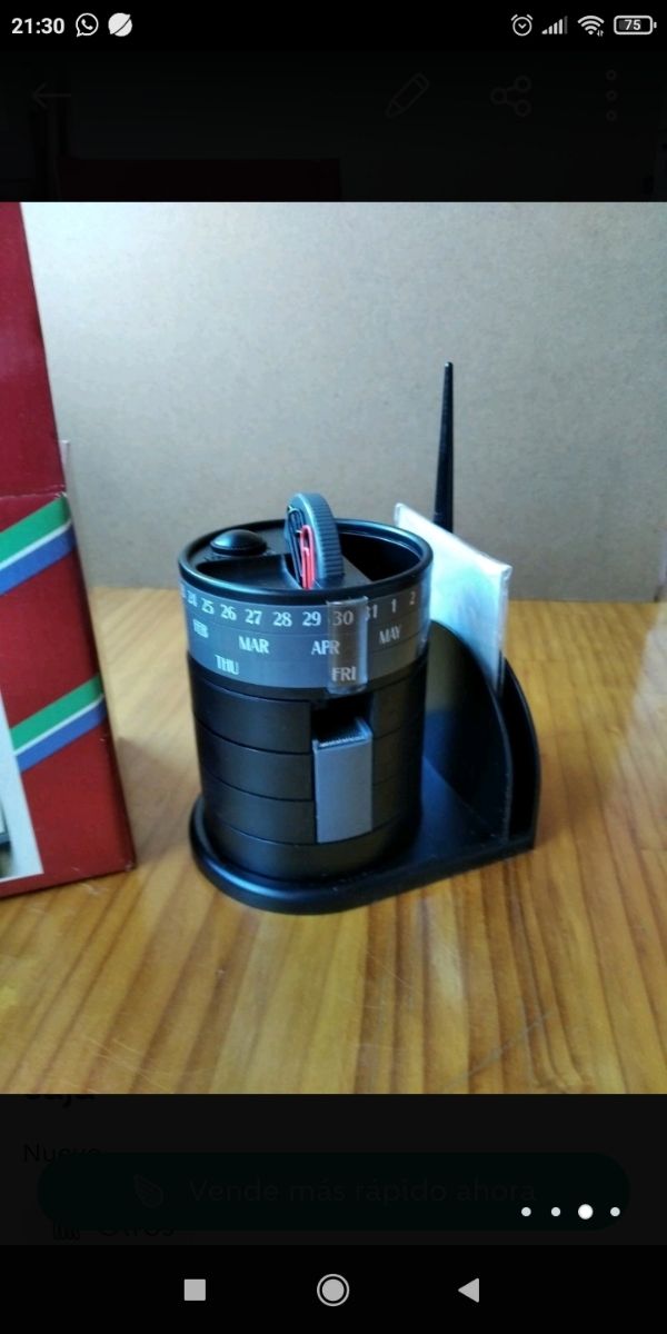 A ESTRENAR Portalápices con su caja