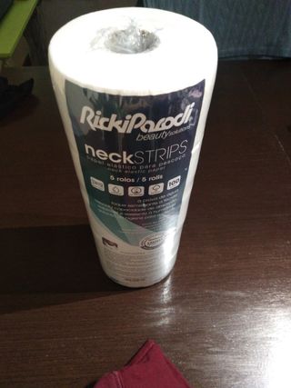 Papel elástico para pescoço