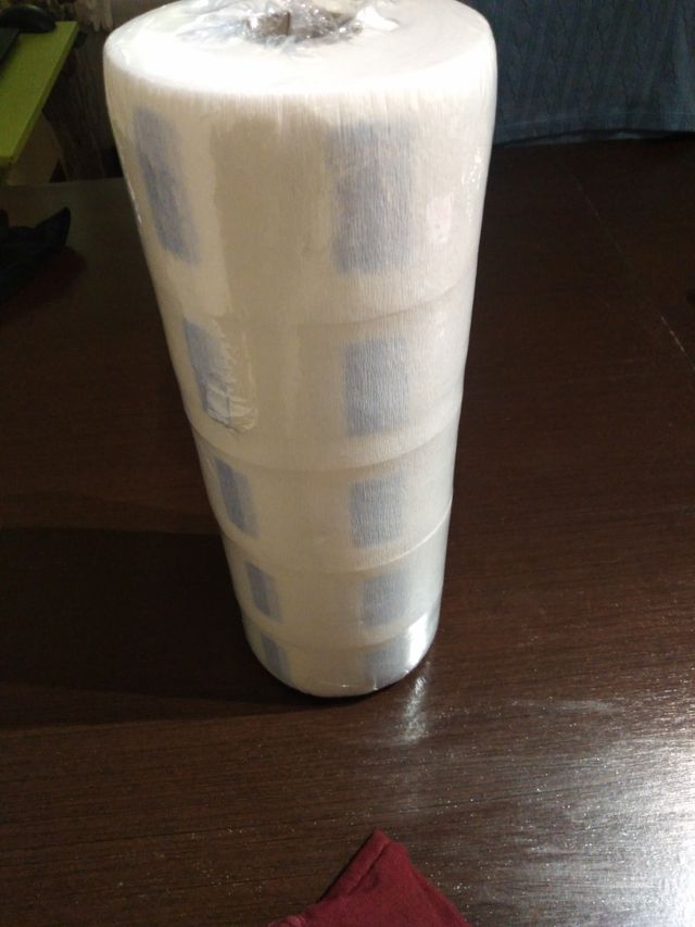 Papel elástico para pescoço