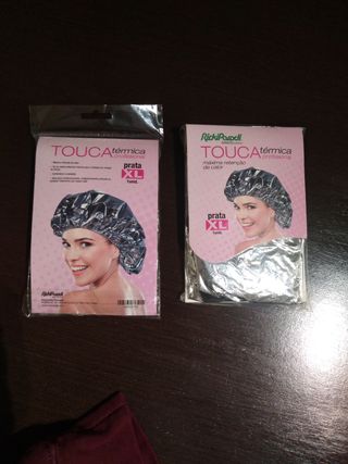 touca térmica prata