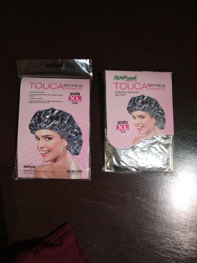 touca térmica prata
