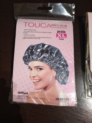 touca térmica prata