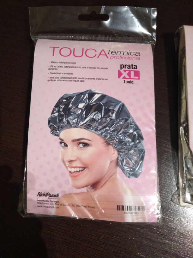 touca térmica prata