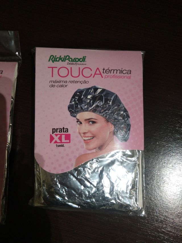 touca térmica prata