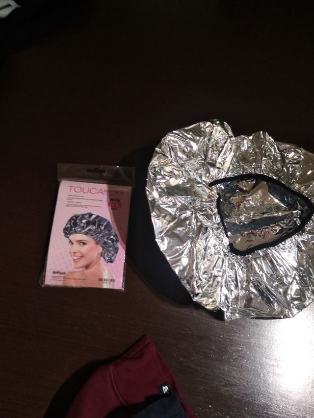 touca térmica prata