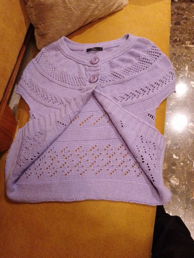 Jersey punto tipo chaleco T S, español