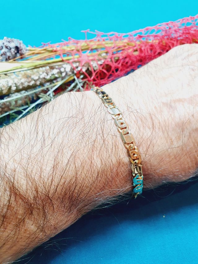 Pulsera Tipo Cartie 21cm. Oro 18kl