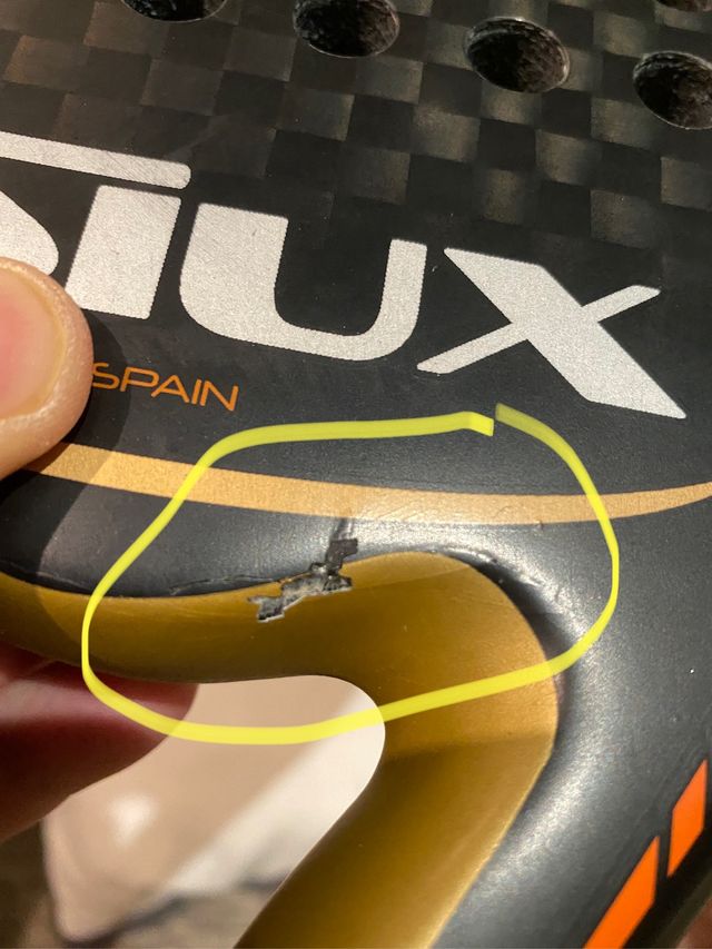 Pala Siux Black carbón