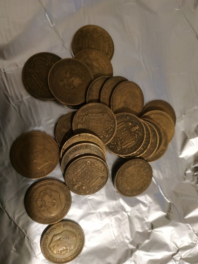 1 peseta. 1963. Lote de monedas.