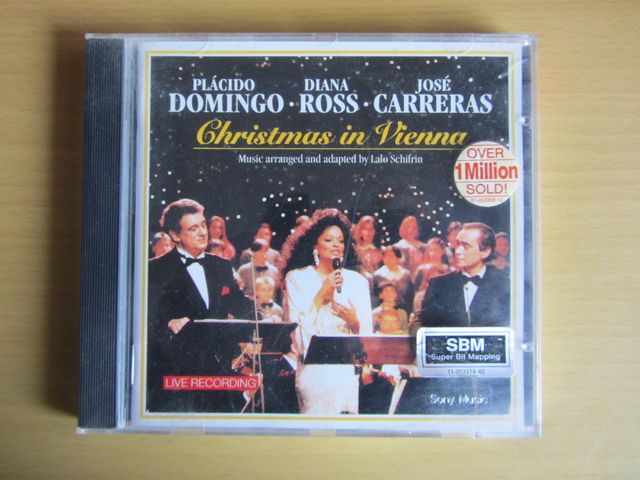 CHRISTMAS IN VIENA. ORIGINAL 1993. PLACIDO DOMINGO