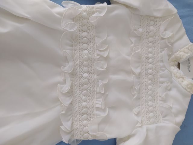 anni 70 vintage, Abito da comunione ragazza