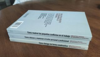 3 Libros Autoayuda de Editorial Deusto