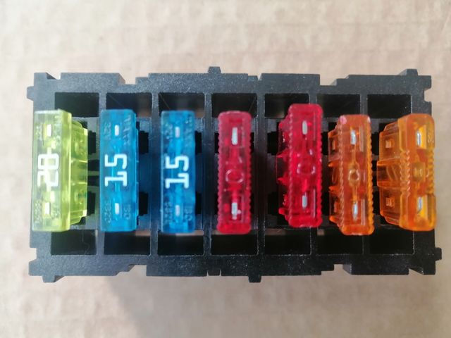 kit completo porta fusibles