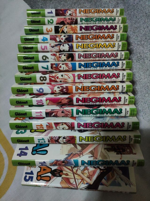 Negima Manga 1-15