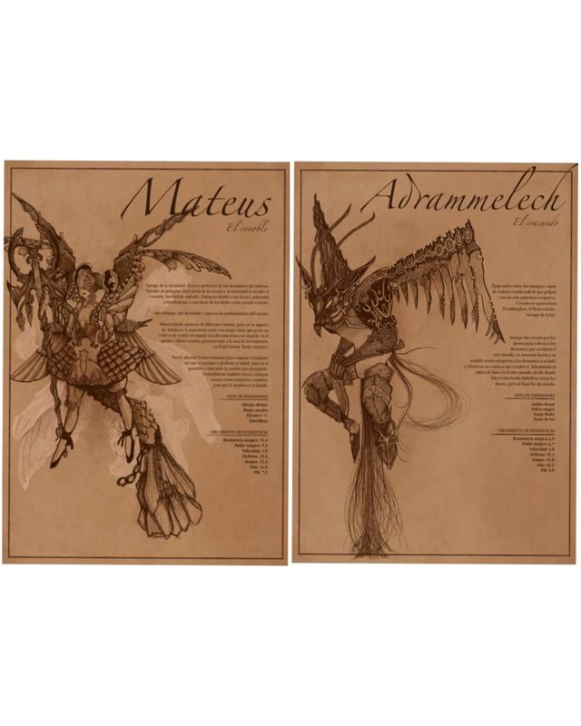 Final Fantasy XII / Tactics Prints A4 totemas