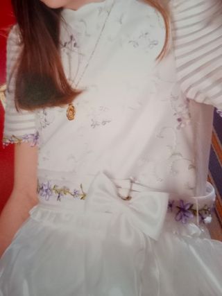 vestido de comunión 
