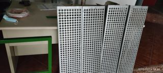 peldaños chapa perforada galvanizada 