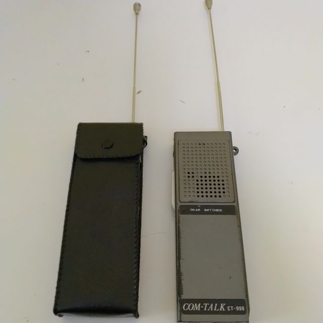 Pareja de walkie talky
Antiguo.