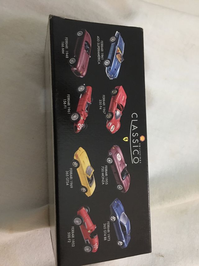 Colección 8 Coches miniatura ferrari