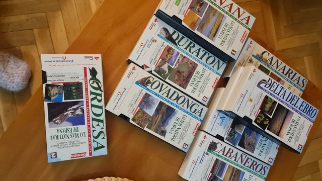 VHS 10 tomos naturaleza