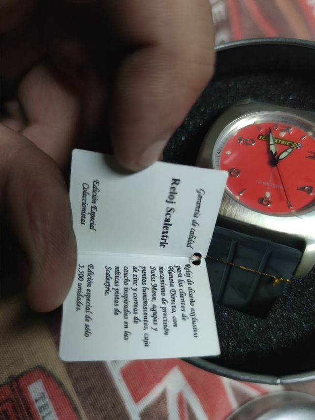 reloj Scalextric