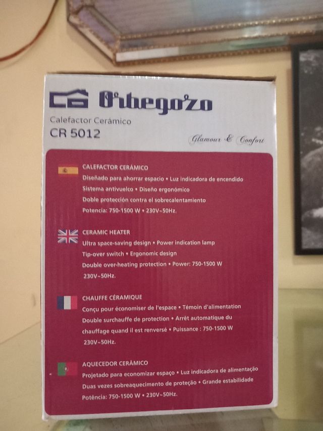 Calefactor Ceramico