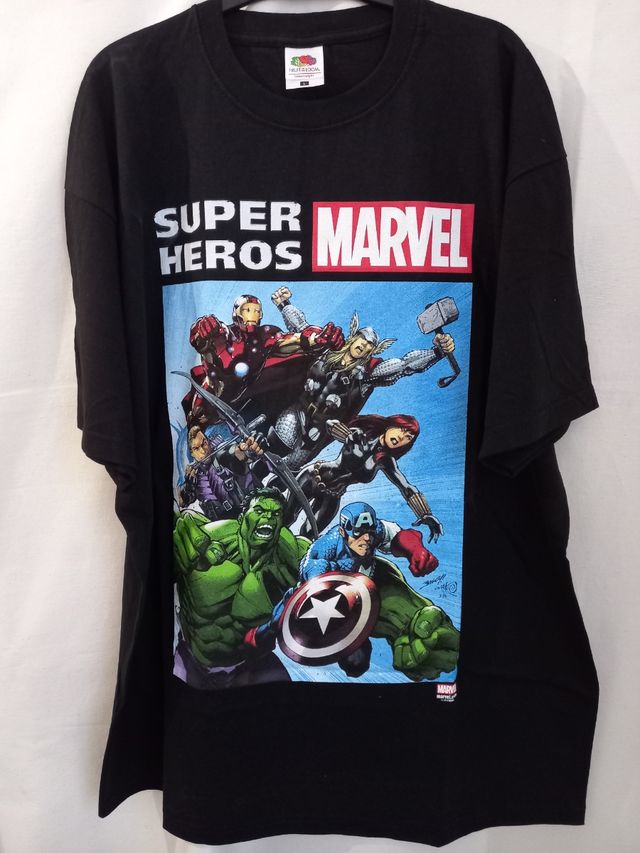 Camiseta dos Vingadores da Marvel, tamanho L