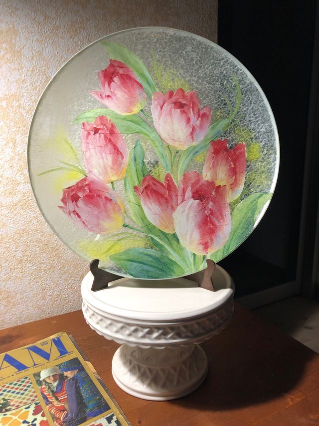 Piatto centrotavola decorativo