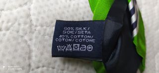 Corbata HACKETT verde Rayas
