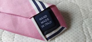 Corbata HACKETT  Rosa Rayas