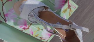 Zapatos Sandalias Novia Nuevas Boho y encaje 