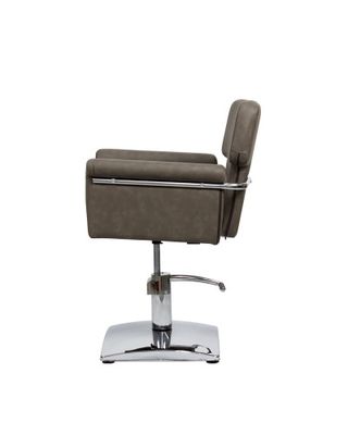 Silla de peluquería Nico marrón