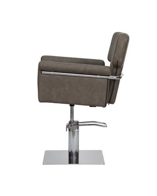 Silla de peluquería Nico marrón 