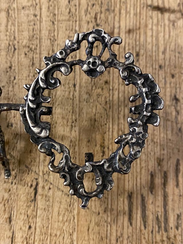 Bellísimo portarretratos Victoriano 1890 plata