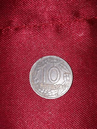 1959 moneda 10 céntimos Francisco Franco 
