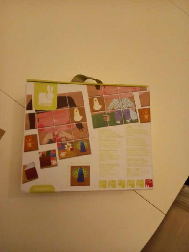 maleta memo y puzzle de la granja.