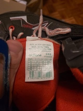 Patines y protecciones oxelo