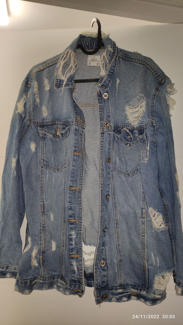 cazadora oversize vaquera